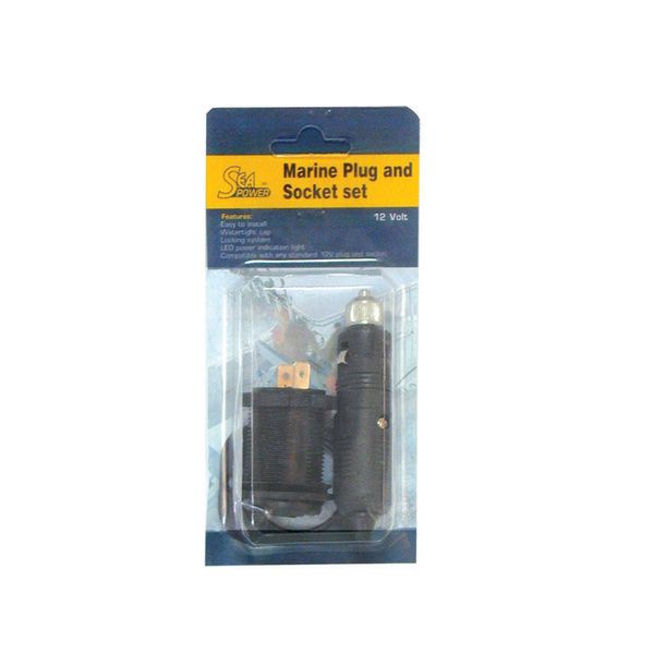 Lalizas Marine Plug &amp; Socket Set - 12V