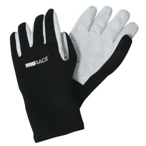 Lalizas Men's 2mm Full Finger Neoprene Gloves - Black