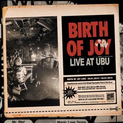 Birth Of Joy - Birth Of Joy: Live At Ubu (Vinyl)