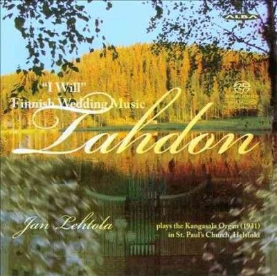 I Will: Finnish Wedding Music (CD / Album)