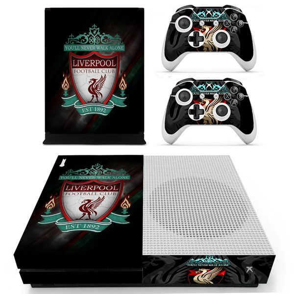 Decal Skin Compatible with Xbox One X - Liverpool (Decal Only)