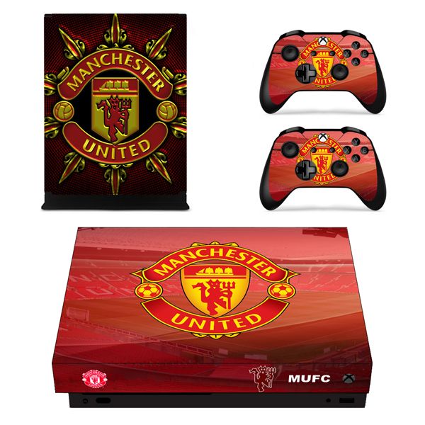 Decal Skin Compatible with Xbox One X - Manchester United 2016 (Decal Only)
