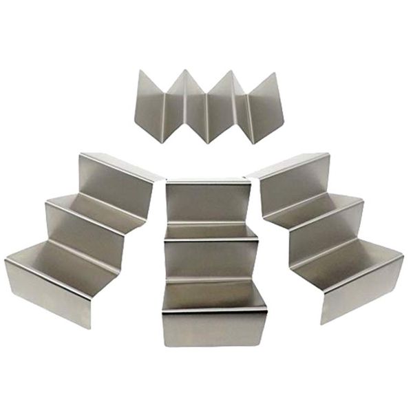 Stainless Steel Taco Holder - 4 Piece