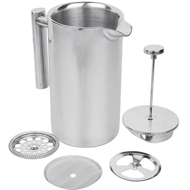 Stainless steel hotsell coffee plunger