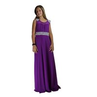 Long Evening Dress with Silver Sparkle - Purple | Buy Online in South Africa | takealot.com
