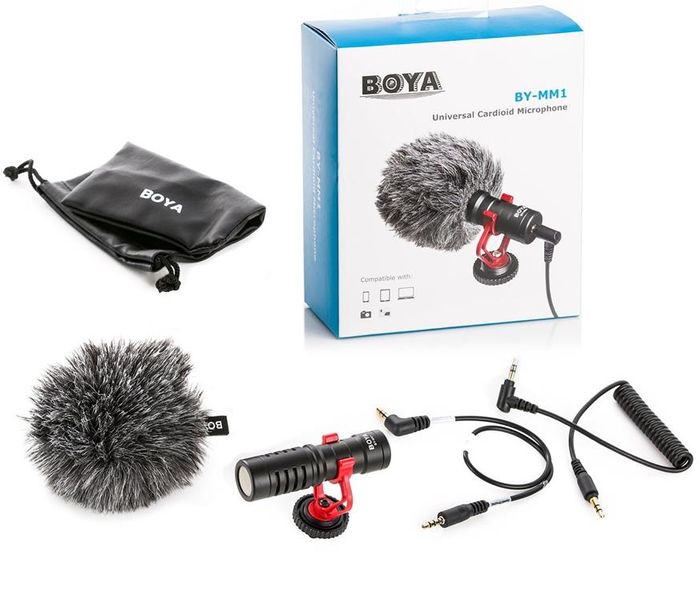 Boya BY-MM1 Cardioid Condenser Microphone