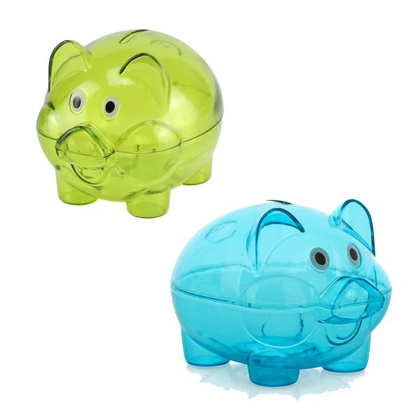 Piggy Bank Set of Two - Blue &amp; Green