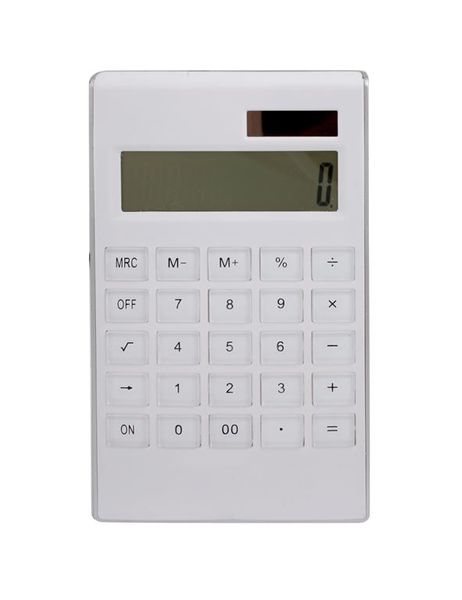 Macro: Desktop Calculator - White