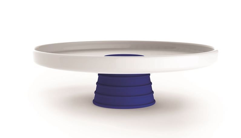 Andy Cartwright - Topsy-Turvy Serving Platter - Blue