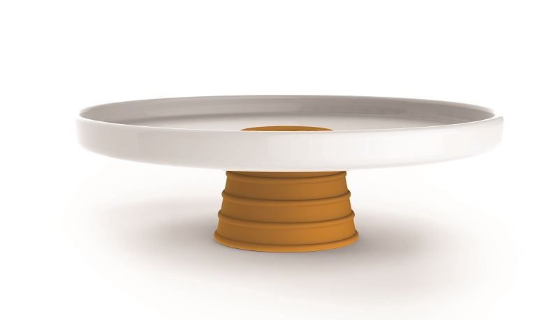 Andy Cartwright - Topsy-Turvy Serving Platter - Orange