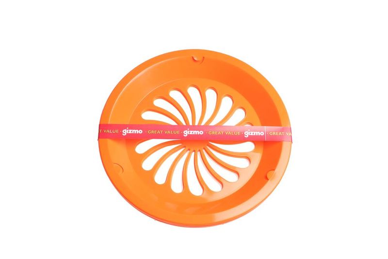 Gizmo - Orange Paper Plate Holders - Set of 4