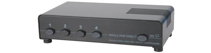 AV Link SSW4 4-Way Speaker Selector Switch