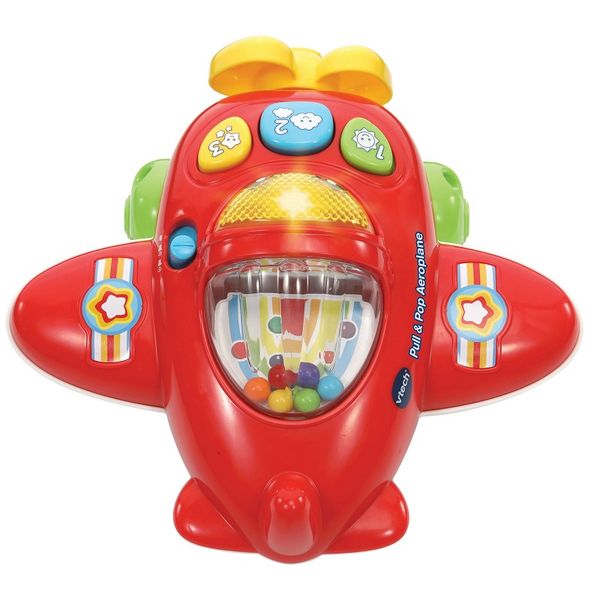 Vtech Baby - Pull &amp; Pop Aeroplane