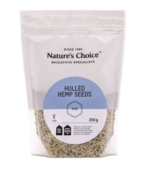 Nature's Choice Hemp Seeds - 250g