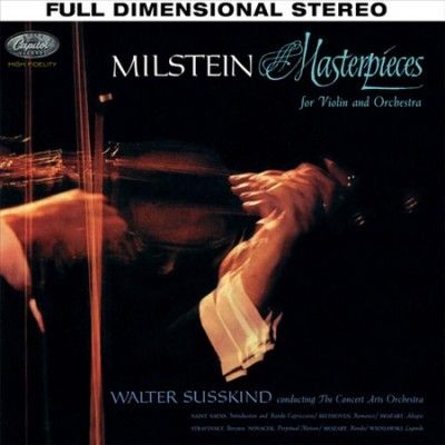 Nathan Milstein - Masterpieces For Violin And Orchestra (Vinyl)
