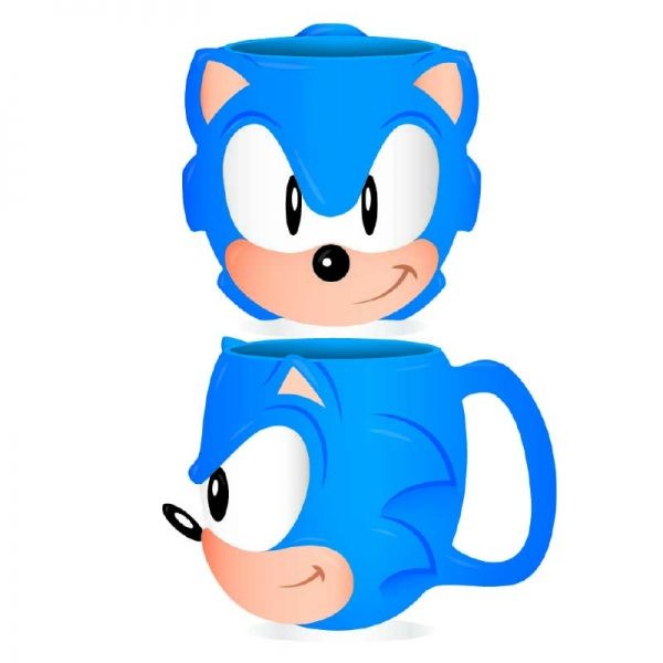 Sonic: 3D Sonic - Shaped Mug (Parallel Import)