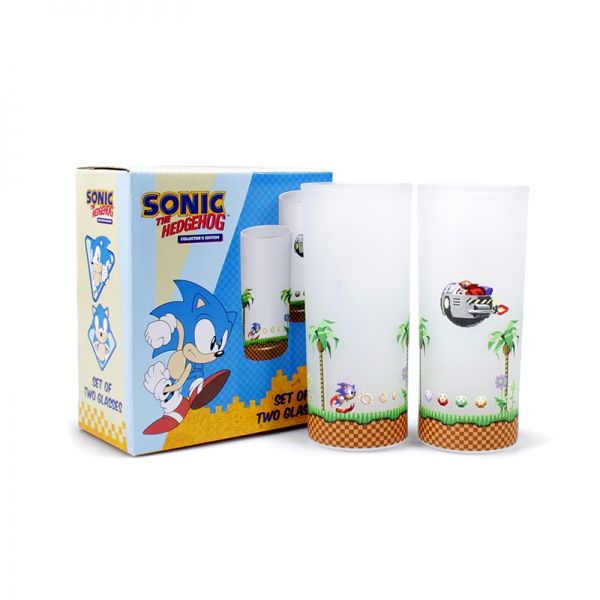 Sonic: Sonic And Eggman Set of 2 - Glasses Set (Parallel Import)