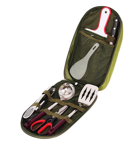 Kitchen Utensil Organizer Travel Set - 8 Piece