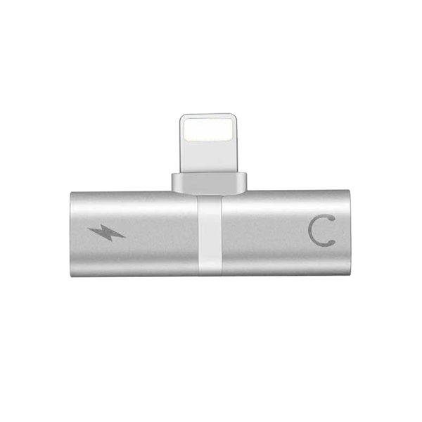 2-in-1 Lightning to Headphone Charge Adapter