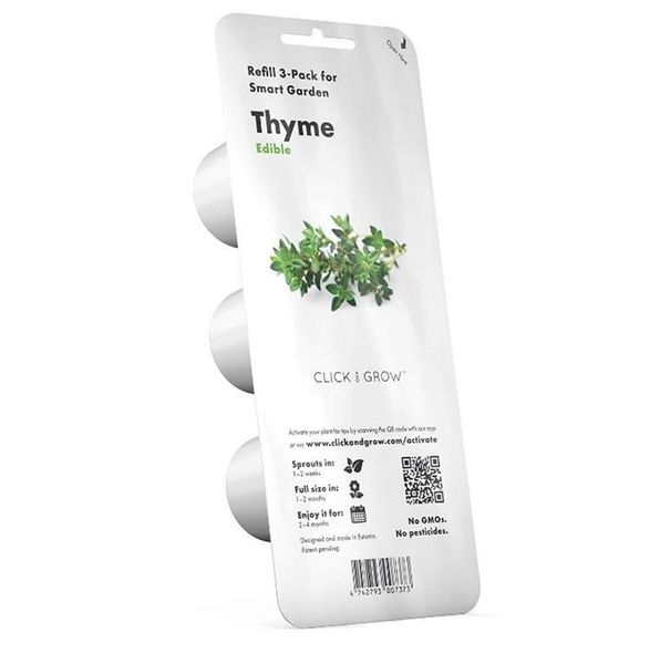 Click and Grow Thyme Refill for Smart Herb Garden - 3 Pack