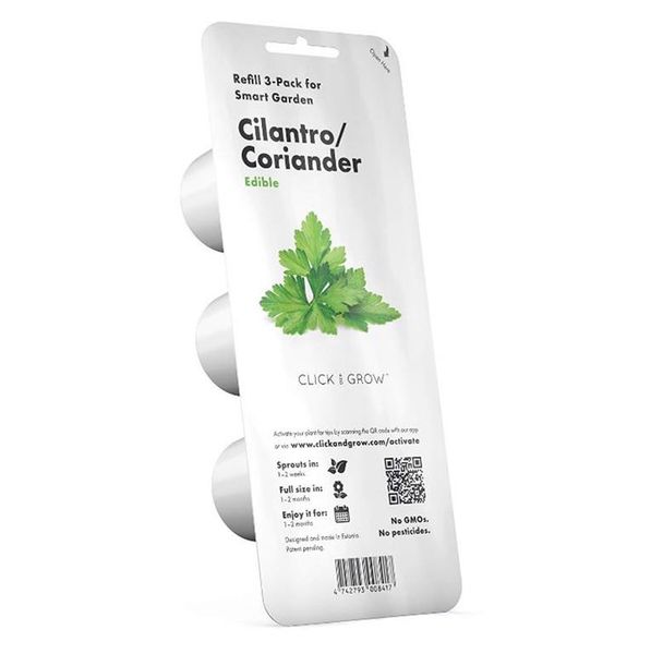 Click and Grow Coriander Refill for Smart Herb Garden - 3 Pack