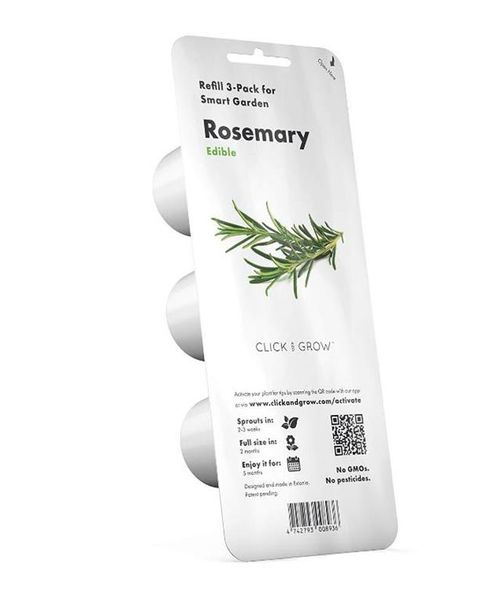 Click and Grow Rosemary Refill for Smart Herb Garden - 3 Pack