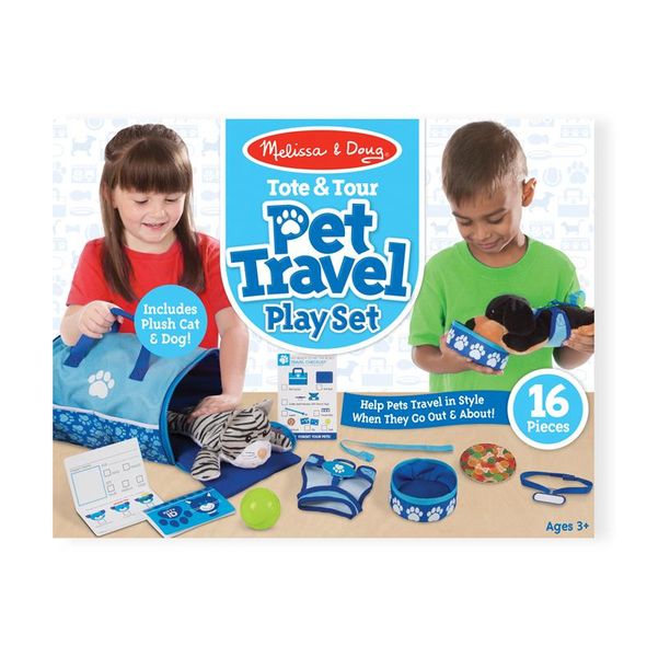 Melissa &amp; Doug Tote &amp; Tour Pet Travel Play Set image