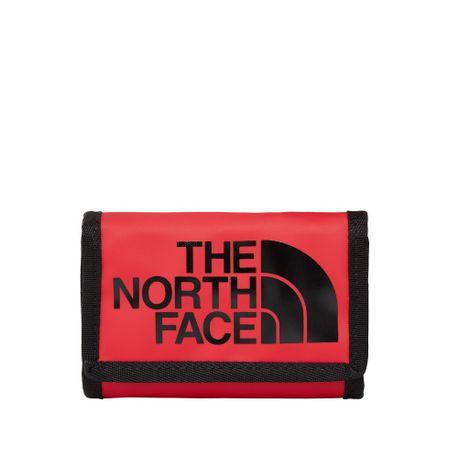 north face wallet red