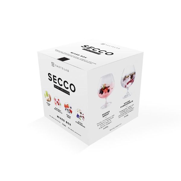 Secco Mixed Box Mixed Drink Infusion - Set of 8
