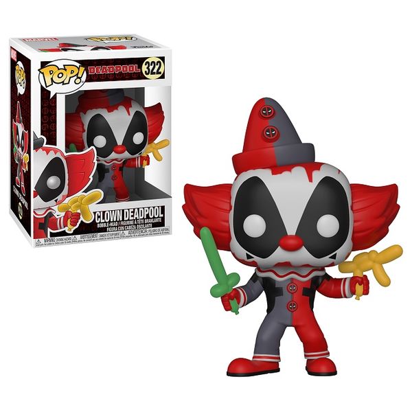 Funko Pop Deadpool Playtime - Clown Deadpool