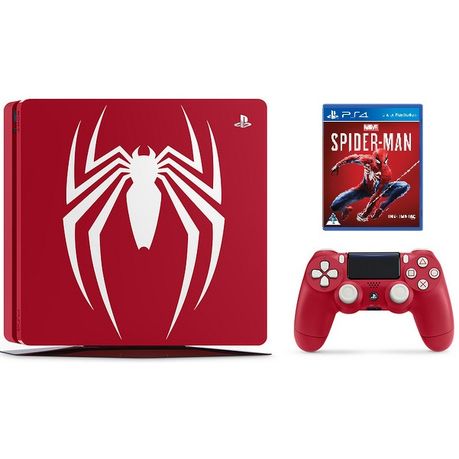 ps4 spiderman console