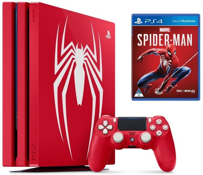 Sony Playstation Playstation 4 1tb Pro limited Spiderman Edition