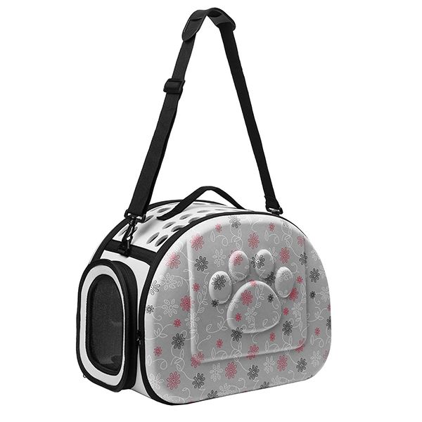 Soft Sided Airline Travel Pet Carrier - Gray