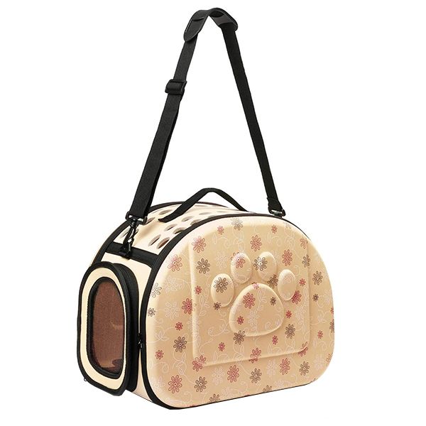Soft Sided Airline Travel Pet Carrier - Champagne