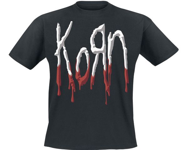 RockTs Men's Korn Bloody Logo T-Shirt