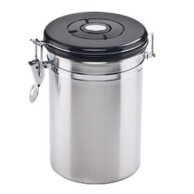 Stainless Steel Coffee Bean Storage Canister | Shop Today. Get it ...