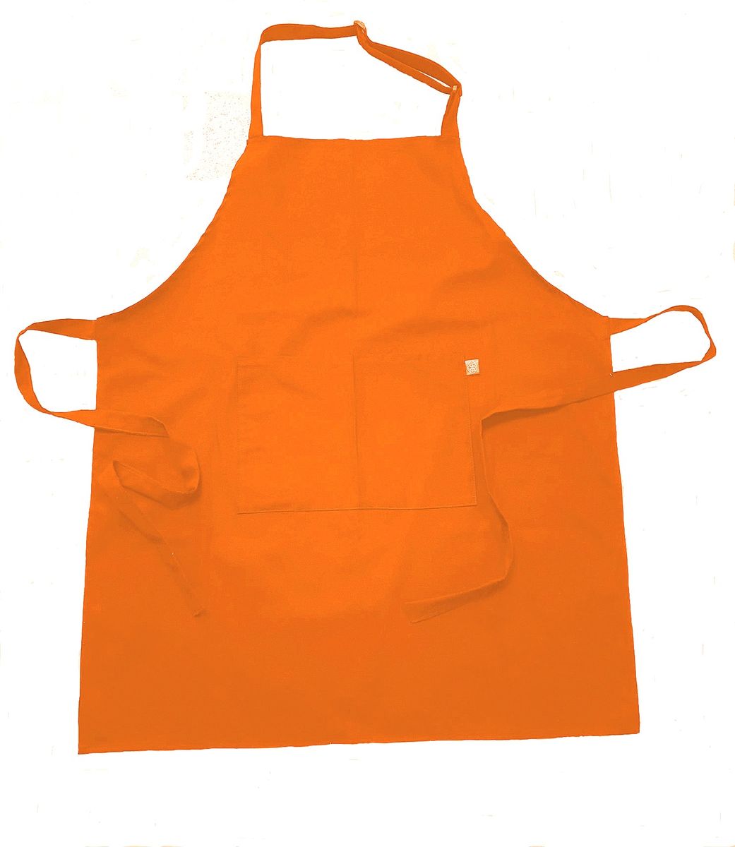 DSA - 100% Cotton Apron - Orange | Shop Today. Get it Tomorrow ...