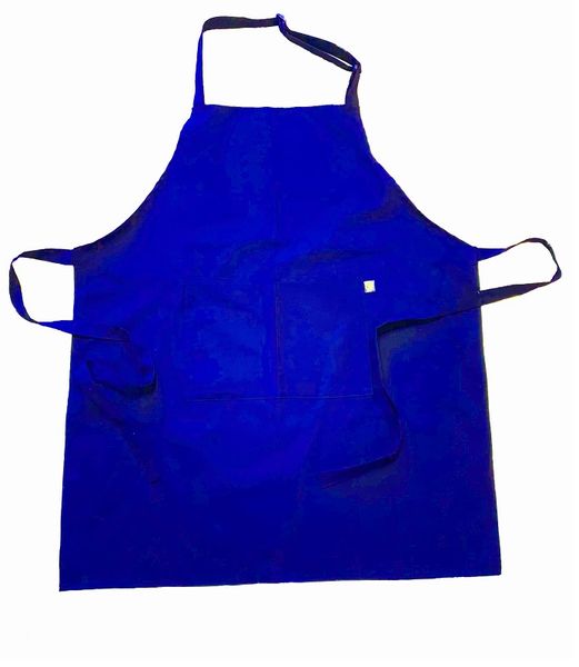 DSA - 100% Cotton Apron - Royal Blue