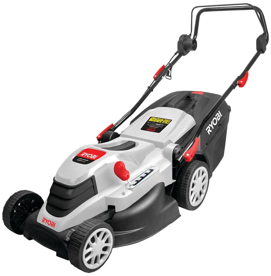 Ryobi 1200w best sale lawnmower review