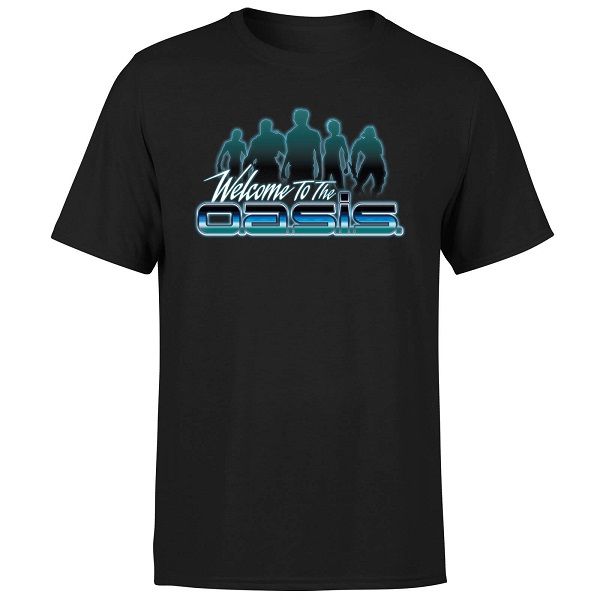Ready Player One: Welcome To The Oasis T-Shirt - Black (Parallel Import)