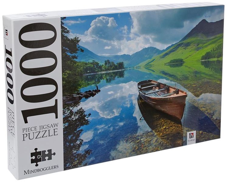 Boat On Lake Buttermere, England