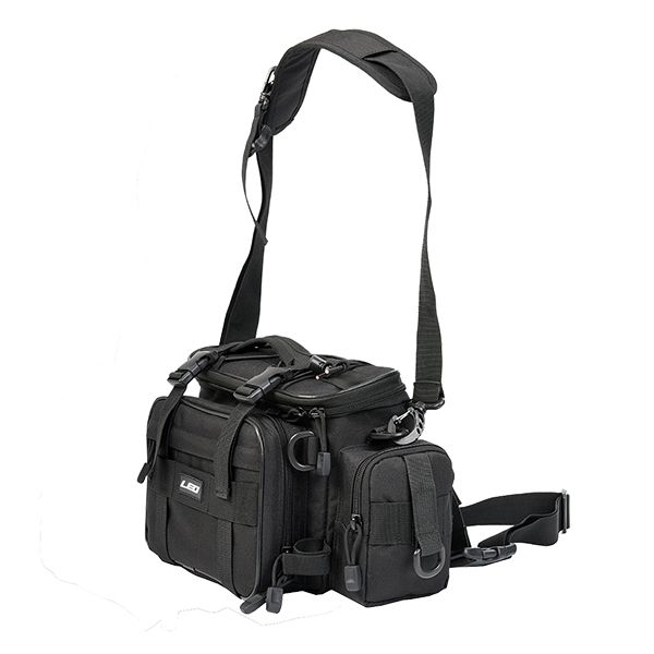 Multifunctional Fishing Tackle Bag - Black