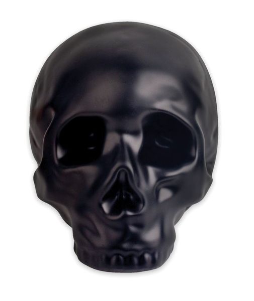 Kikkerland Black Skull Money Bank