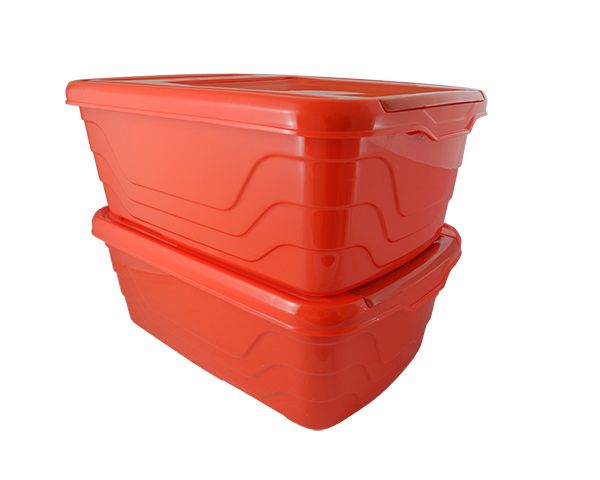 Otima 20 Litre Multi Purpose Storage Container Set - Red