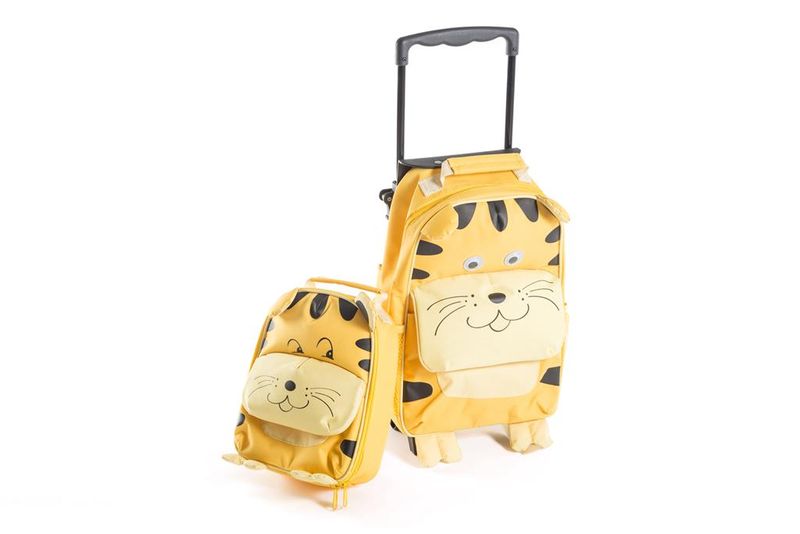 Yuppie Gift Baskets Trolley Case Set - Yellow