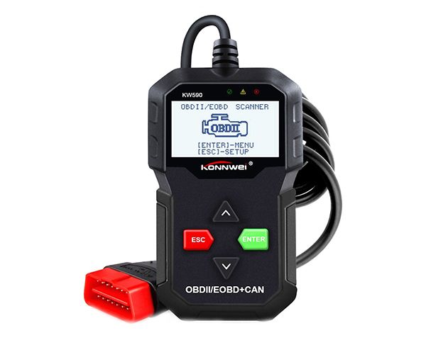 KONNWEI KW590 Universal OBDII Diagnostic Car Scanner