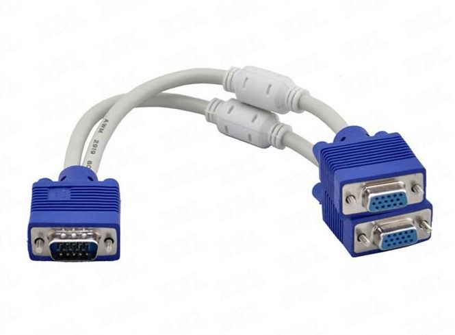 Baobab VGA 1 to 2 Splitter Adapter Cable