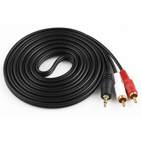 Baobab Stereo Jack to 2 RCA Cable - 5m, Shop Today. Get it Tomorrow!