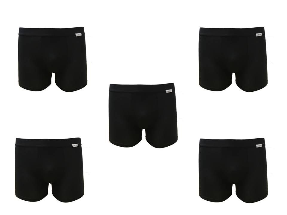 Undeez White Label Body Fit Boxer - Black (Pack of 5) | Shop Today. Get ...