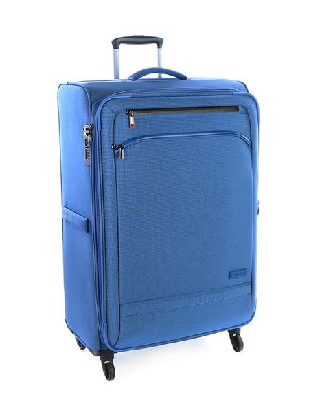 Cellini Microlite 770mm Lightweight 4 Wheel Trolley with TSA Lock - Sapphire
